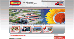 Desktop Screenshot of lampogas.sk