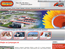 Tablet Screenshot of lampogas.sk