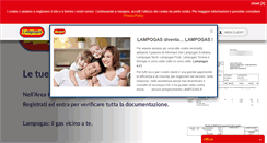Desktop Screenshot of lampogas.it